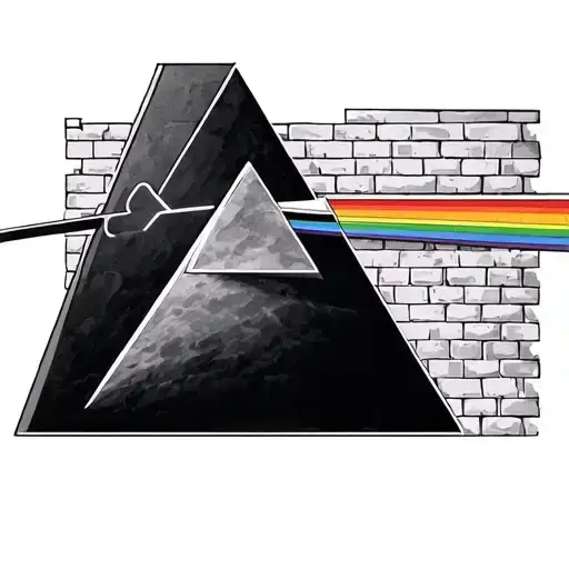 Pink Floyd Prism Another Brick In The Wall Cover