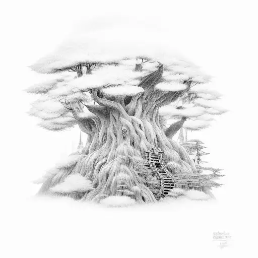 Ghibli Spirit Forest