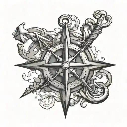 Cross Compass Anchor