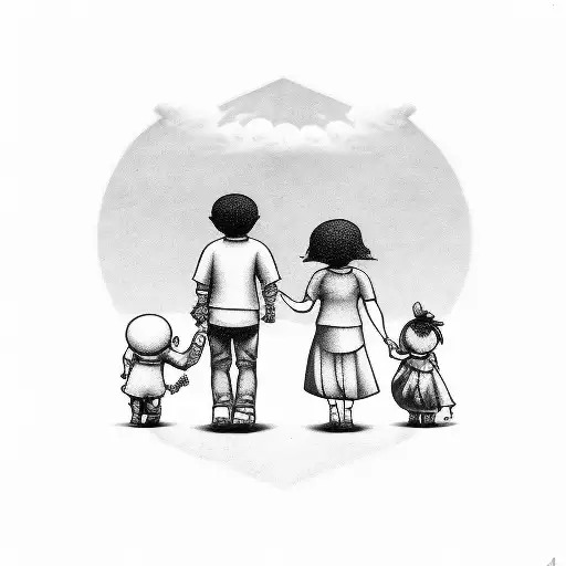 Father Love For Single Child Without Mother