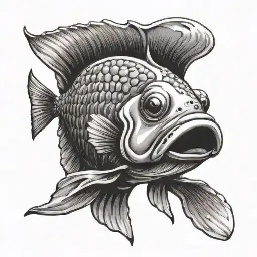 Fish Body With A Puppy Face