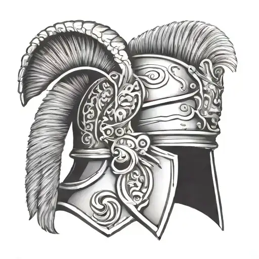 A Roman Warrior Helmet And The Year 1903