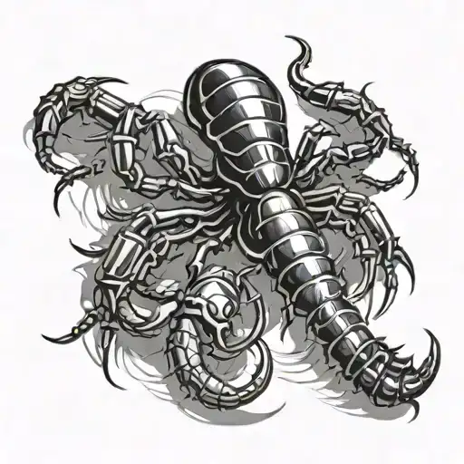 Scorpion X Black Widow Spider