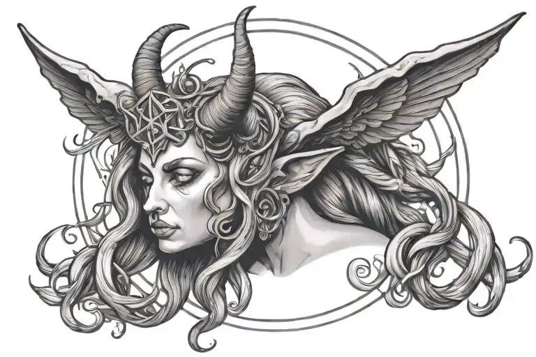 Female Baphomet