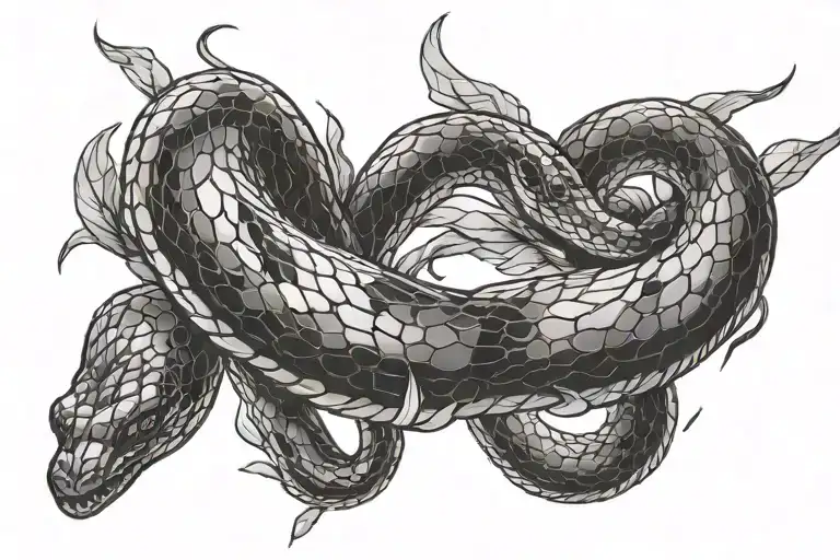 Glass Snake With Shards Flying Everywhere