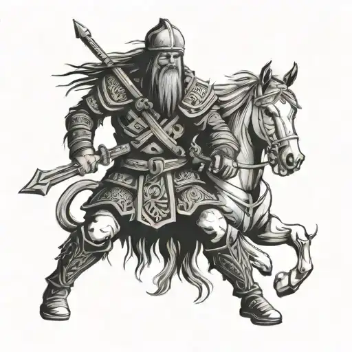 Slavic Warrior Runes