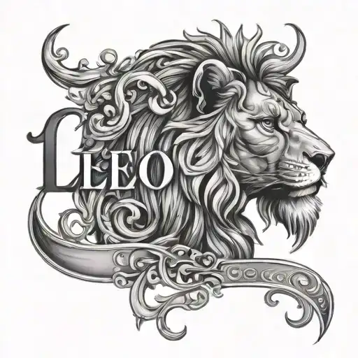 Leo Name Written
