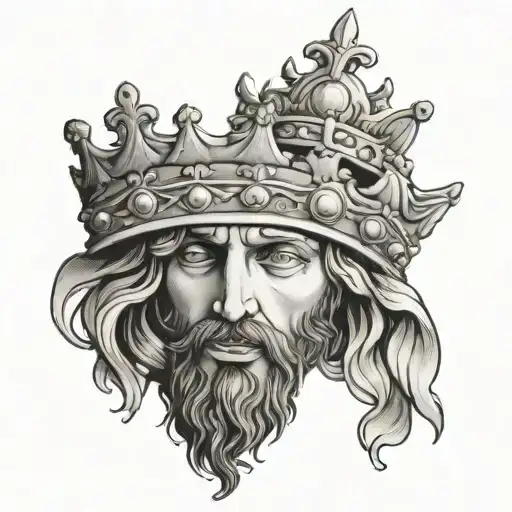 Jesus Crown On Both Wrists