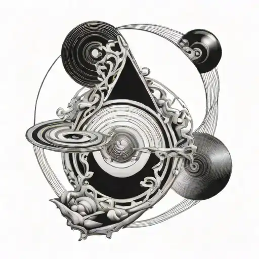 Album Cover Called Three Ellipses By Wos