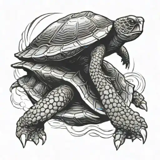 Combat Turtle With Night Vision Goggles