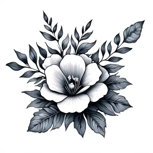 Floral Designn With Earthy And Nature