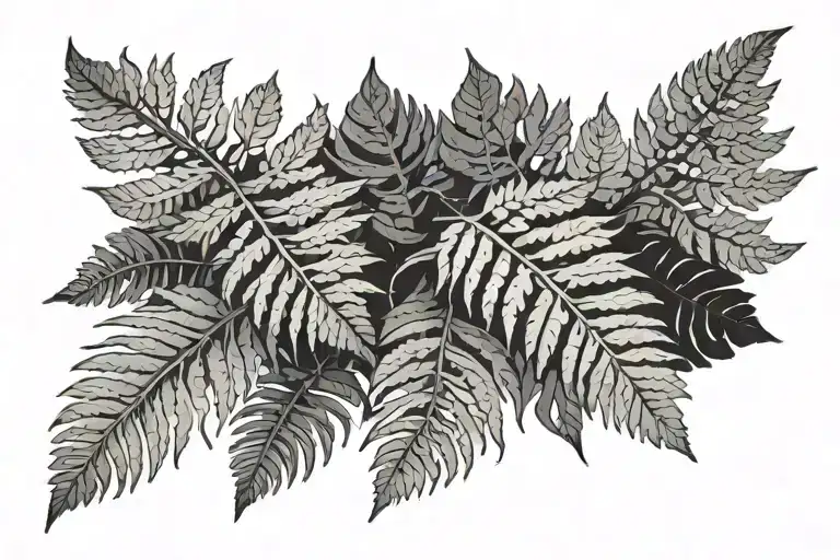 Fern Leaf Armband