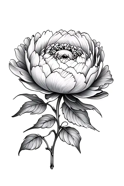 Mandala Peony