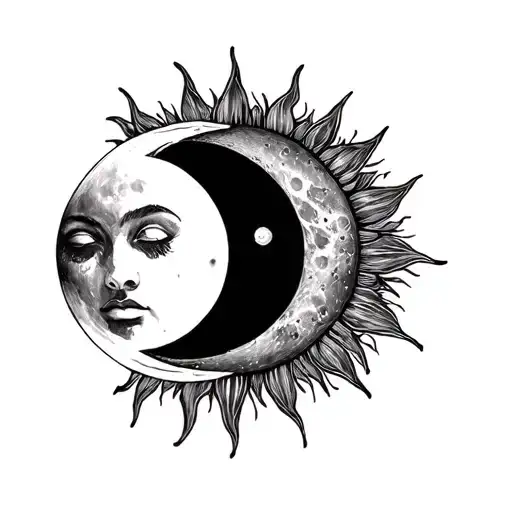 Moon And Sun Spiritual
