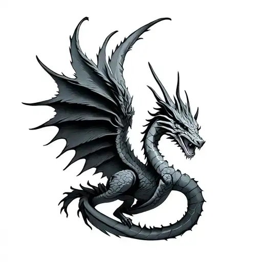 Dragon Wings Sceletton