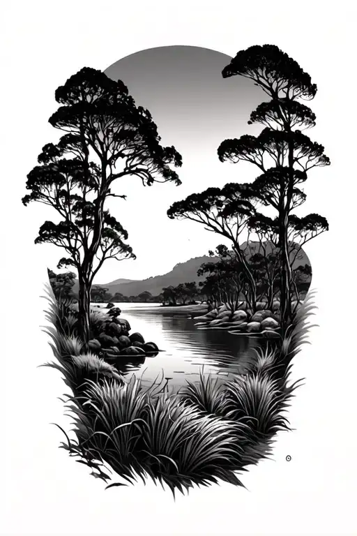 Australia Country Scene