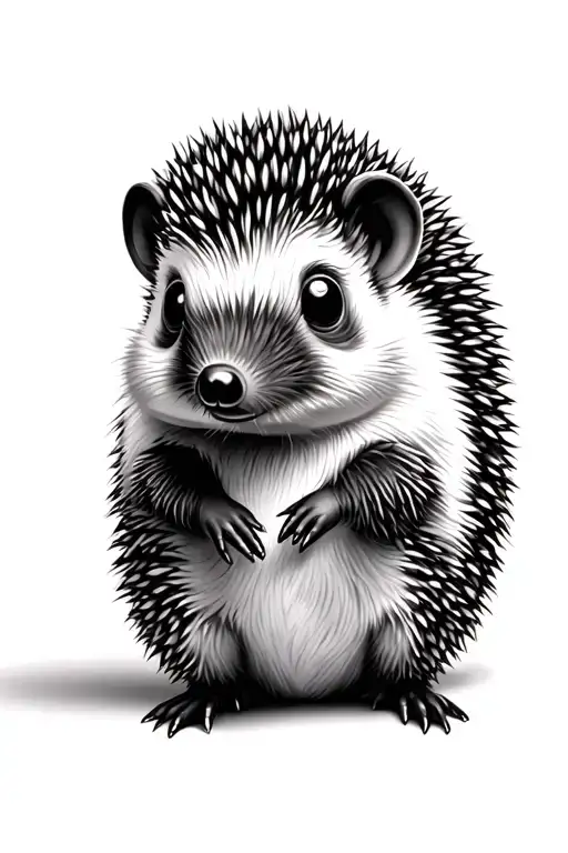 Hedgehog Cute Baby