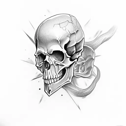 Skull Viens Chicano