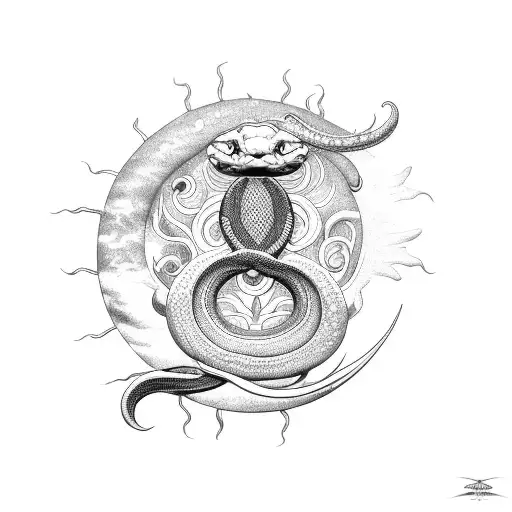 Sun And Moon Snake