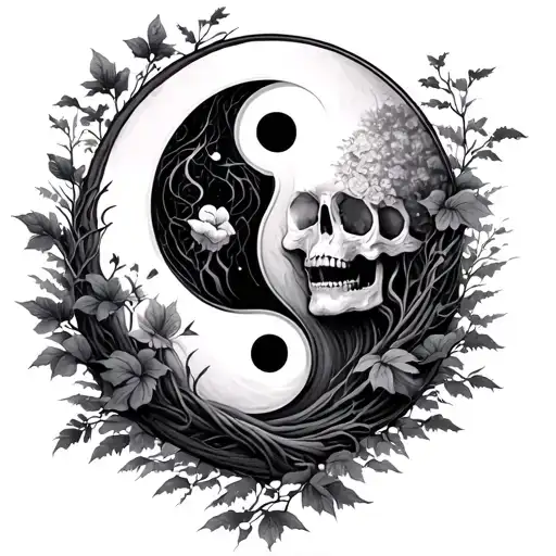 Life And Death On Ying Yang Cold And Forest