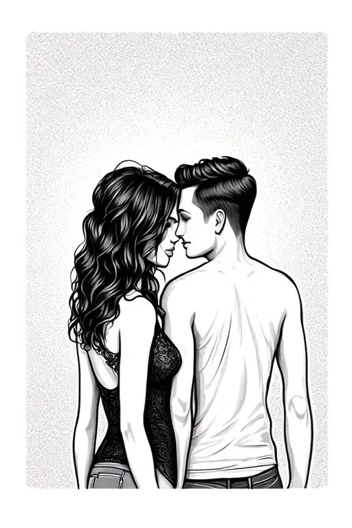 Couples Matching Peices Each Individual Love