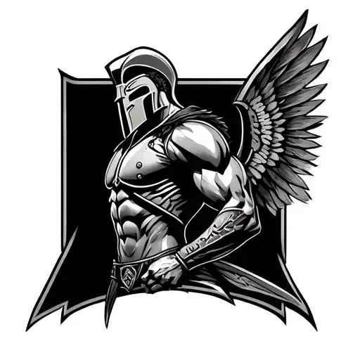 Spartan On Left Arm