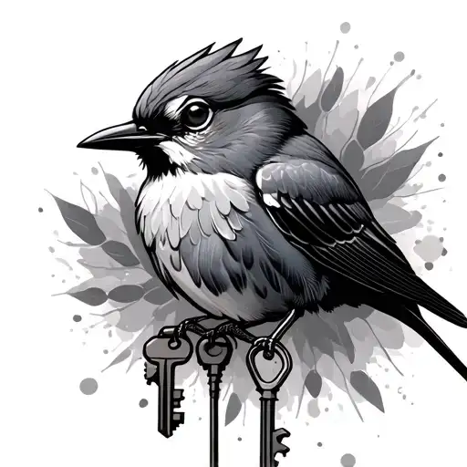 Bird With Keys