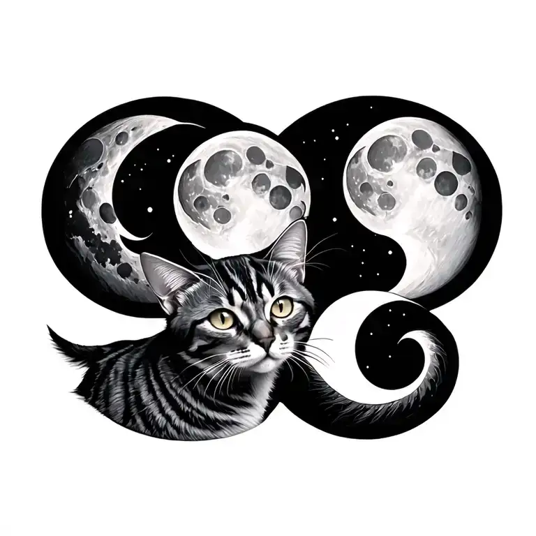Cat Moon Phases