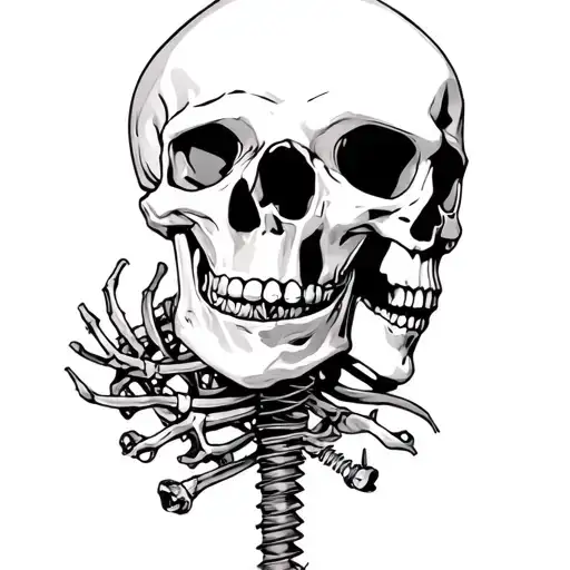 Skeleton With Screw Thru Neck