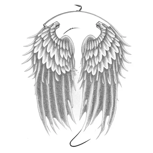 Angel Wings Daddys Girl Fishing Hooks Fl Gator