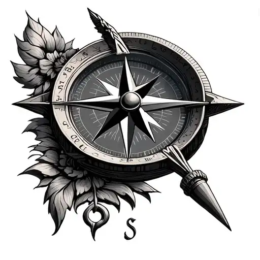 Compass With Aut Viam Inveniam Aut Faciam