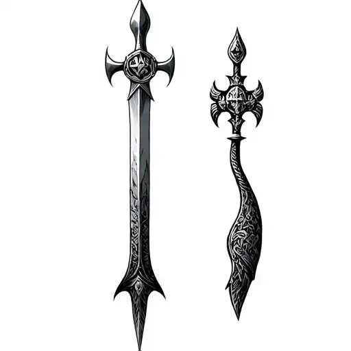 Military Viking Themed Sleeve