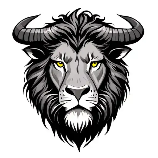 Taurus Bull Lion