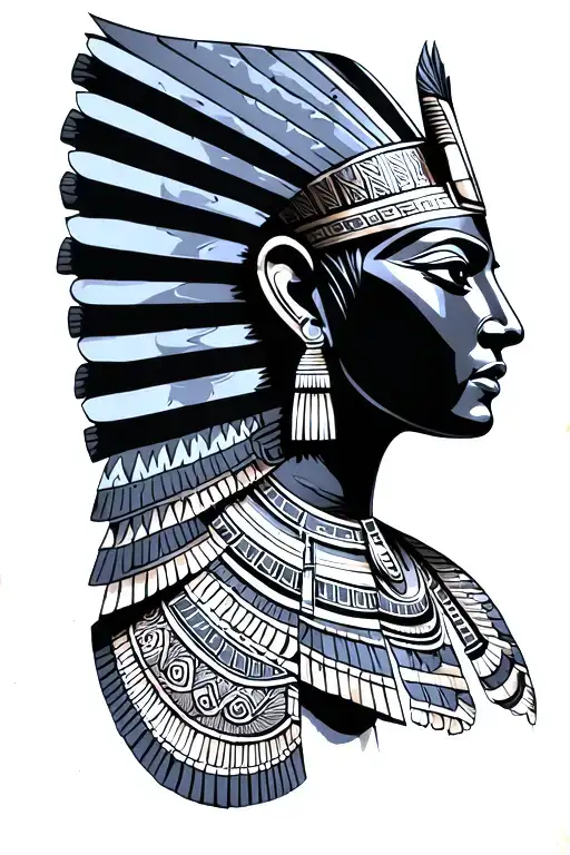 Full Back Ancient Egyptian Desigh