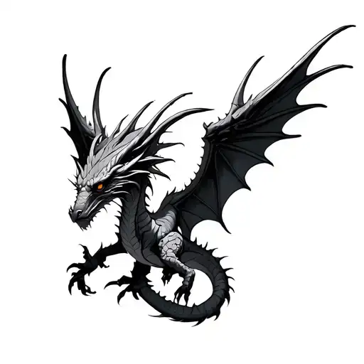 Dragon Wings Sceletton