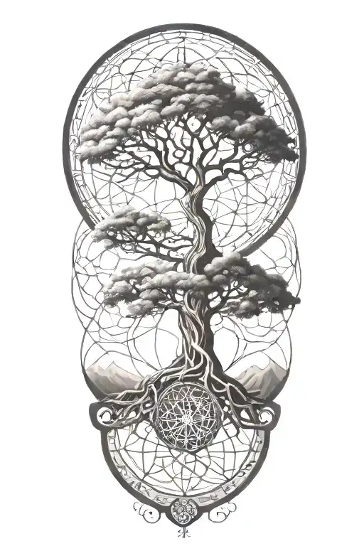 Sacred Geometry Tree Of Life