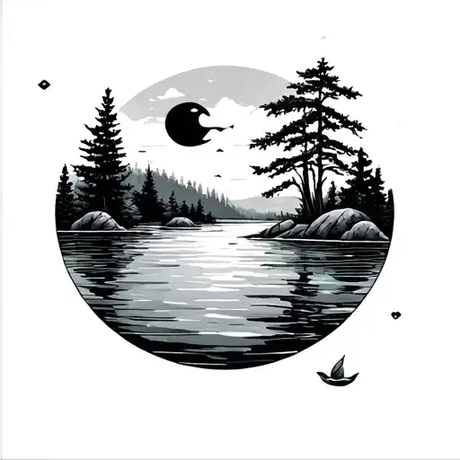 Happy Water And Nature