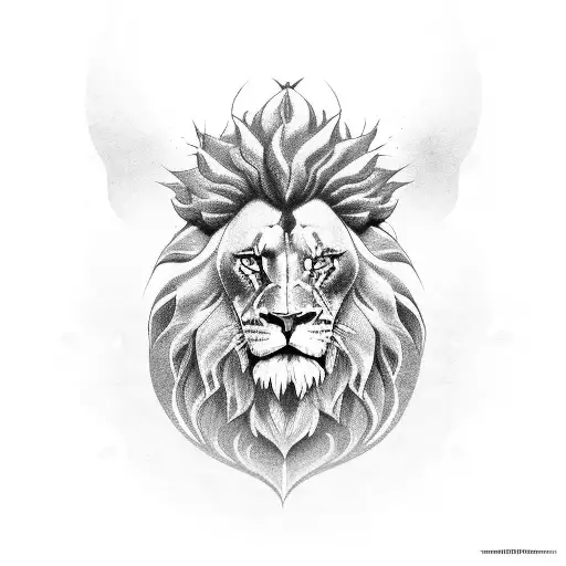 Snake With Lion Head