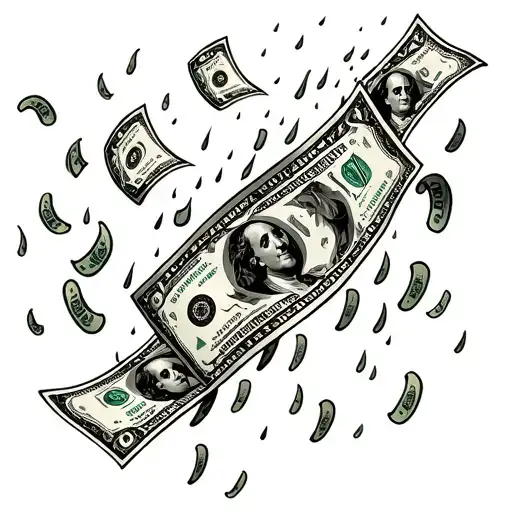 Raining Money Falling