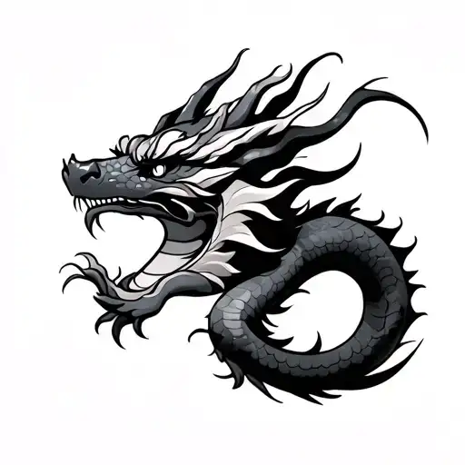 Mushu Dpuble Dragon Style