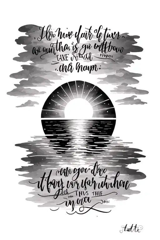 Bible Verse With Sunrise