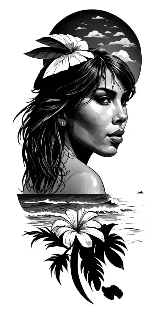 Louisiana And Hawaii Beach