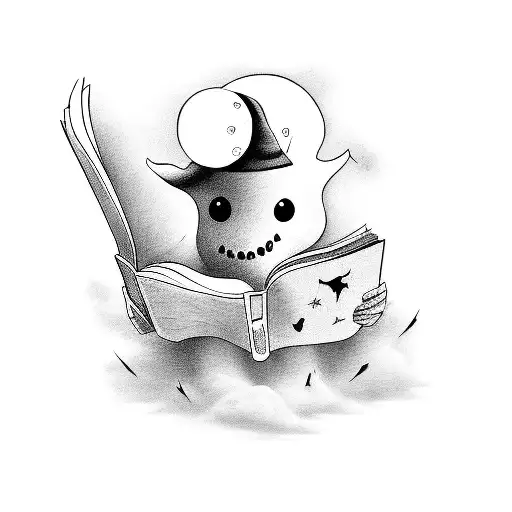 Infantil Ghost Reading Book