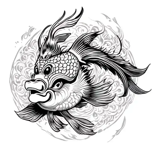 Theyyam And Feng Shui With Koi Fish