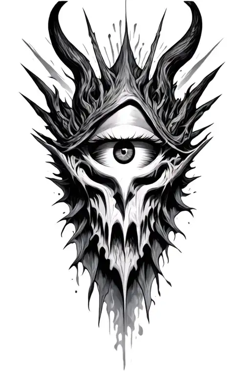 Lucifer's Rays And Eye Lagrima