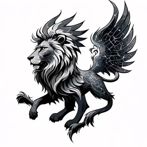Phenix Constellation Lion Belier Balance
