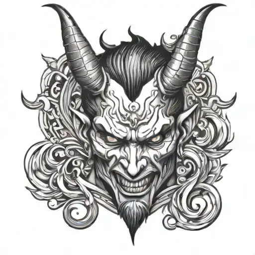 Sexy Devil Black White