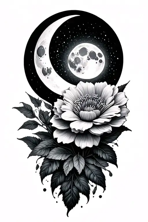Moon Like Flower