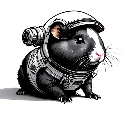 Astronaut Guinea Pig