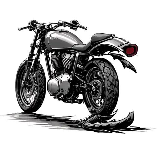 Scorpion Cafe Racer Motorcycle